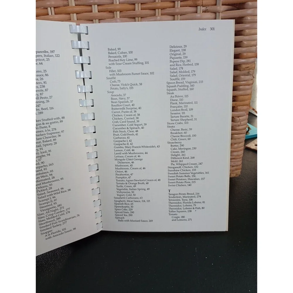 Seasons in the Sun by Beaux Arts Lowe Art Musuem University of Miami Cookbook 84